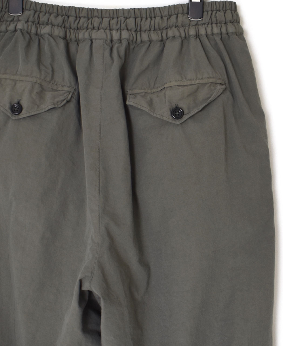 NVL2593D(パンツ) 40s ORGANIC POPLIN (OVERDYE) EASY PANTS
