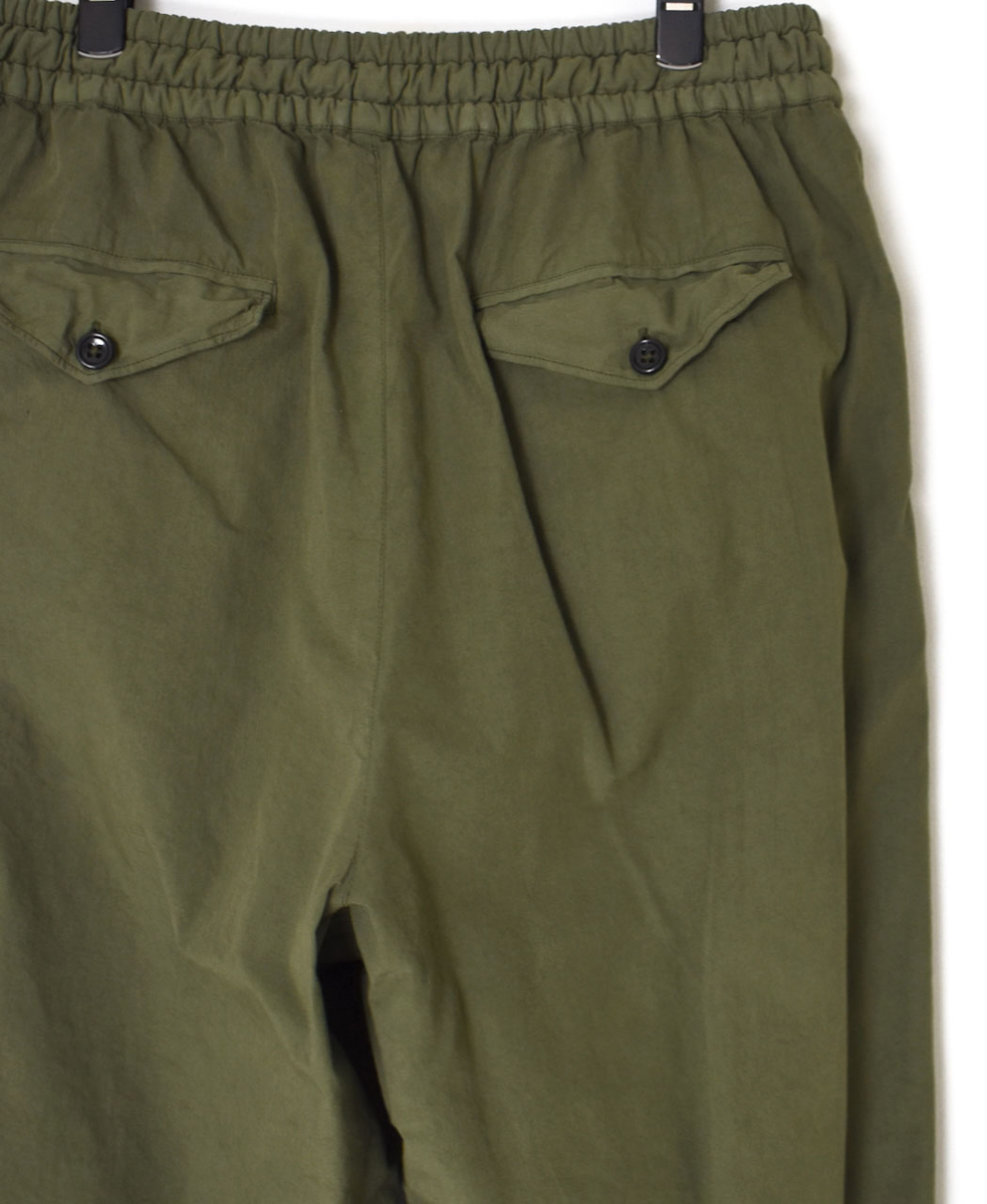NVL2593D(パンツ) 40s ORGANIC POPLIN (OVERDYE) EASY PANTS
