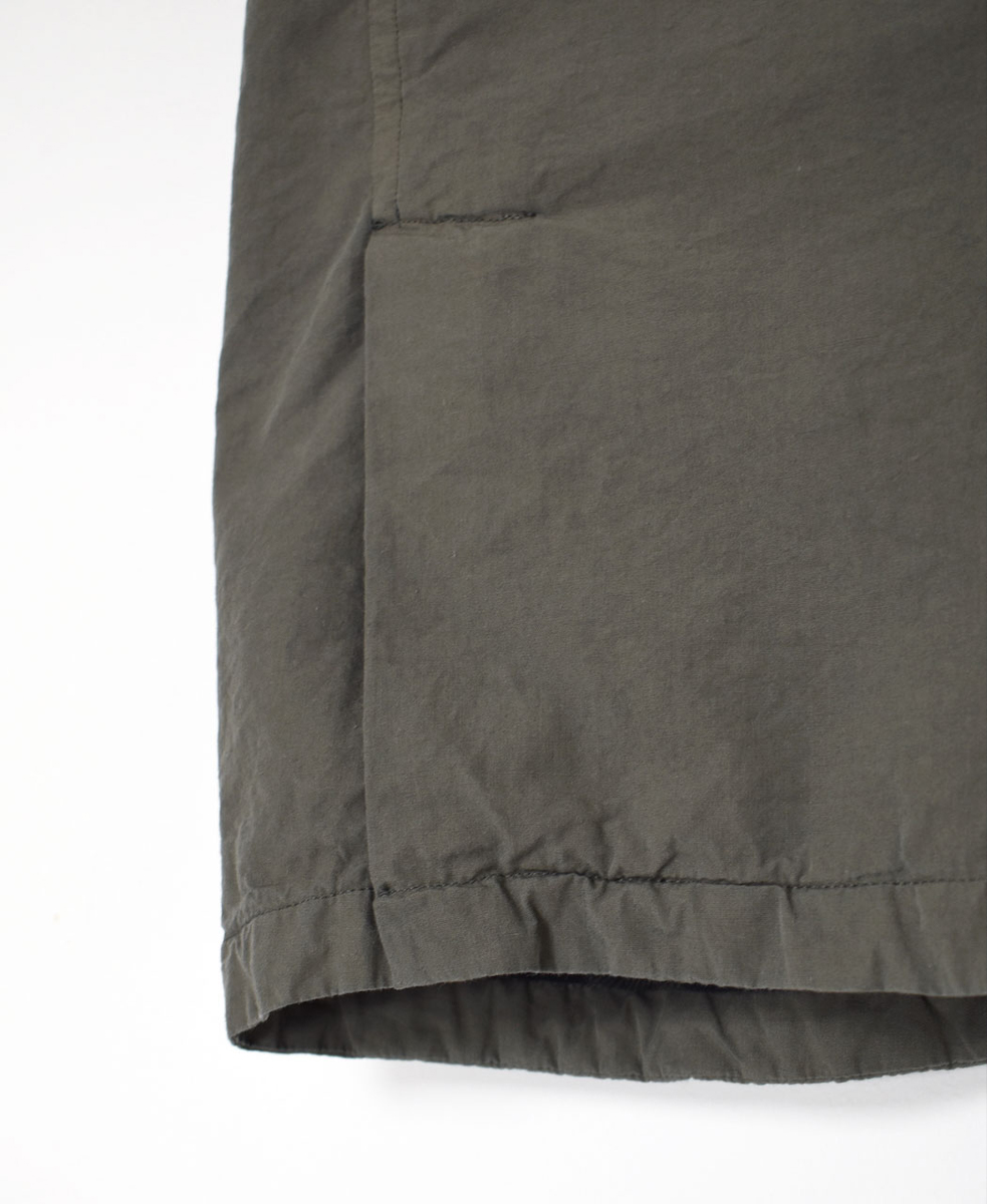 NVL2592D(ベスト) 40s ORGANIC POPLIN (OVERDYE) V-NECK VEST