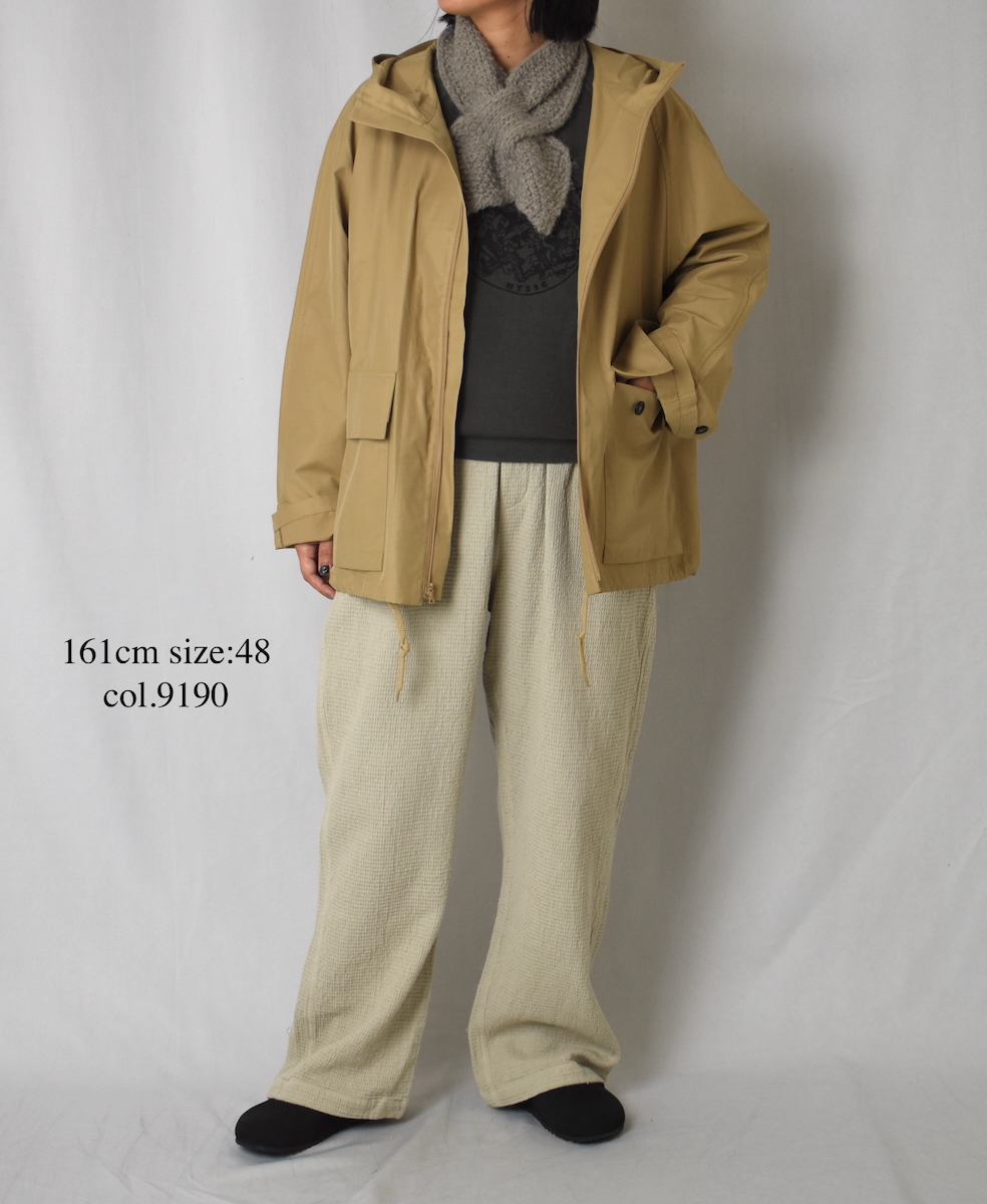 INHT2575WPD(パンツ) WAFFLE PLAIN OVERDYE EASY PANTS