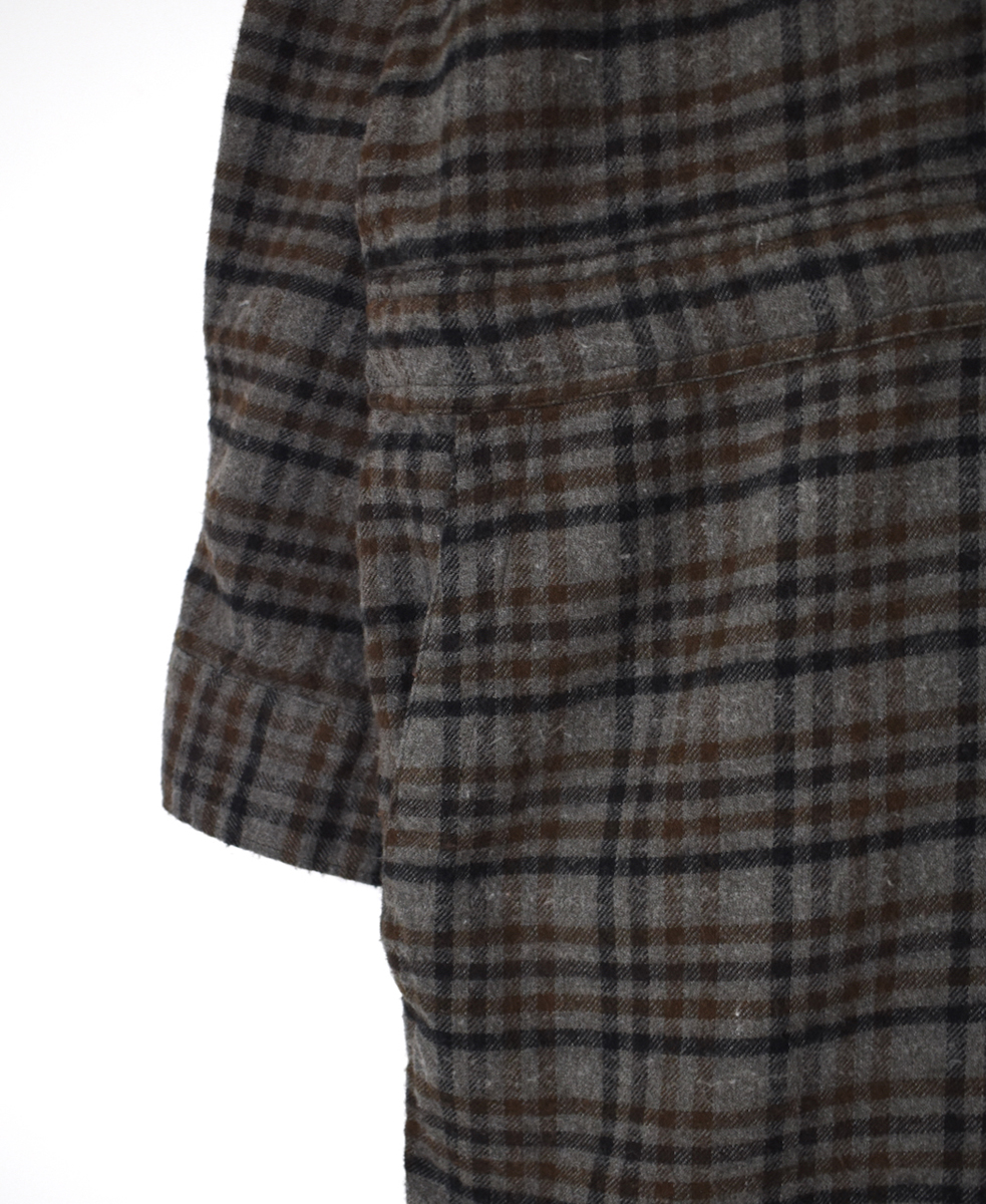 INHT2563CKD(サロペット) COTTON CHECK OVERDYE ONE-UP COLLAR OVERALLS