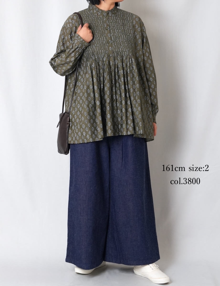 GNMDS2062OWD(パンツ) 9.5oz ONE WASH DENIM CULOTTES