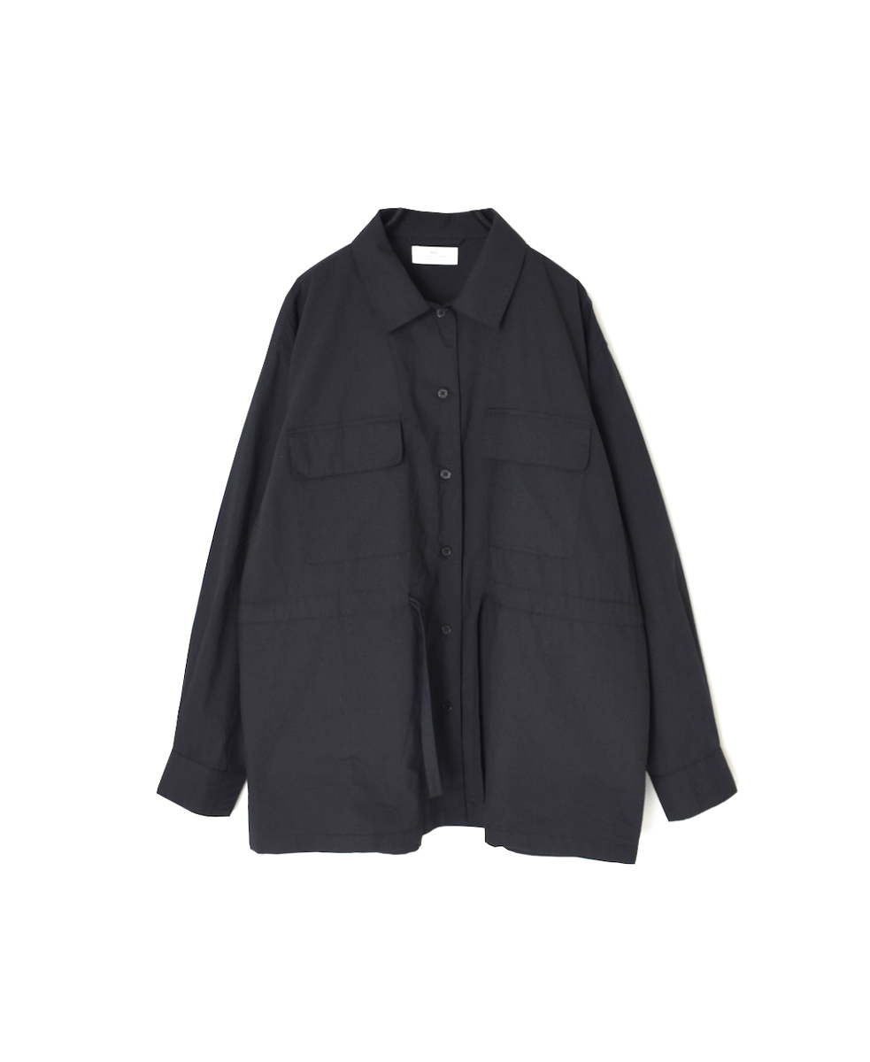 NSL25541(シャツ) 40s POPLIN PLAIN REGULAR FLAP POCKET SHIRT