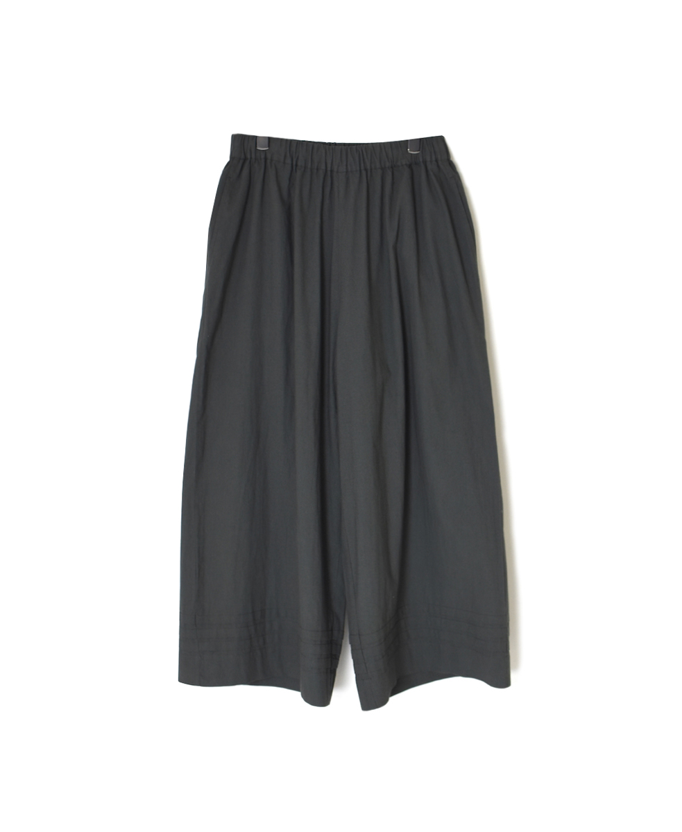 NSL25546(パンツ) 40s POPLIN PLAIN HEM PLEATS EASY PANTS