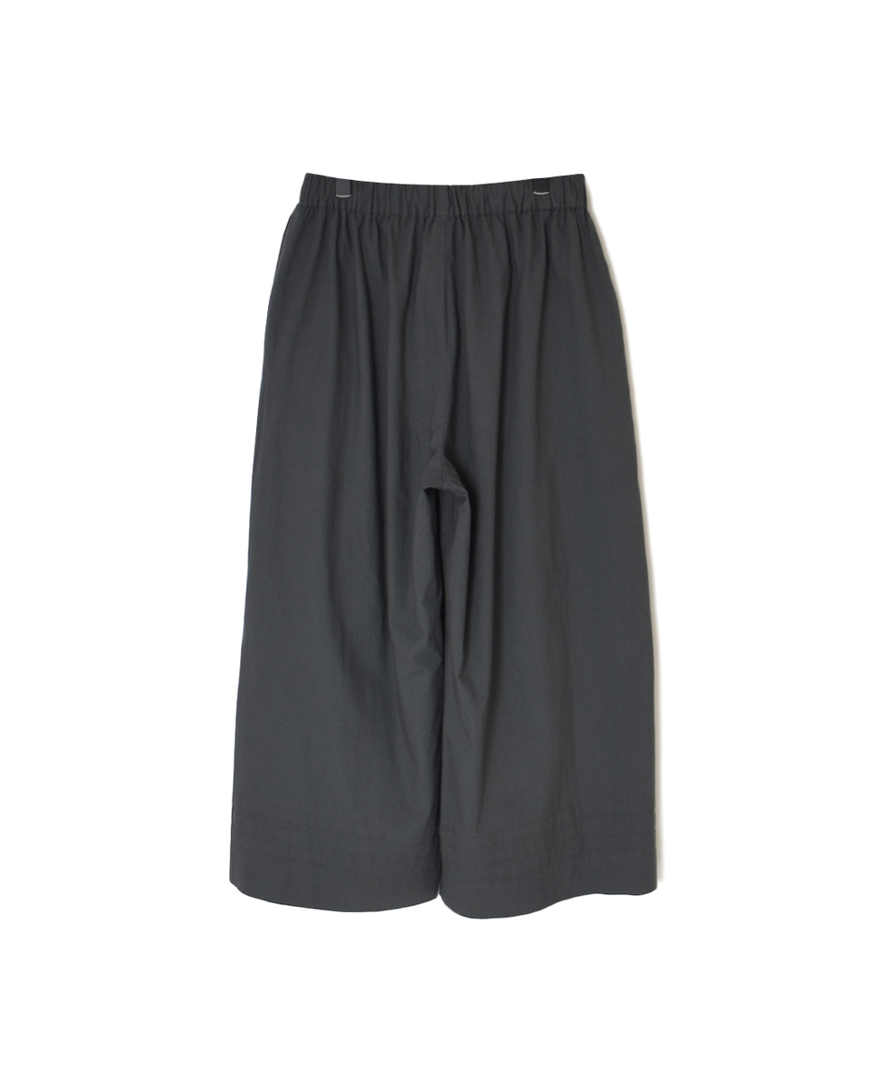 NSL25546(パンツ) 40s POPLIN PLAIN HEM PLEATS EASY PANTS