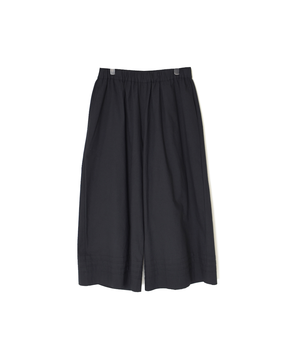 NSL25546(パンツ) 40s POPLIN PLAIN HEM PLEATS EASY PANTS