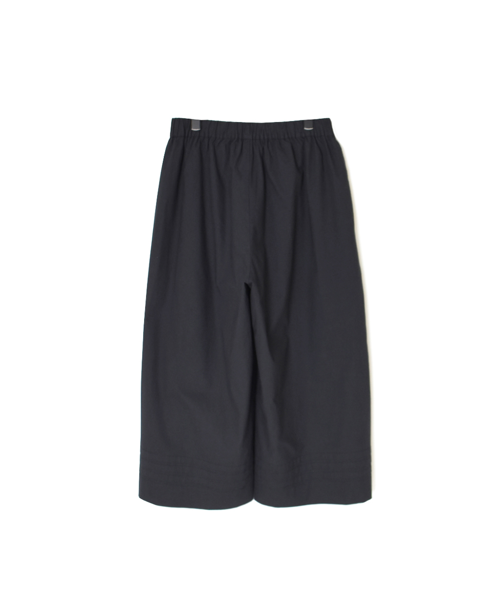 NSL25546(パンツ) 40s POPLIN PLAIN HEM PLEATS EASY PANTS
