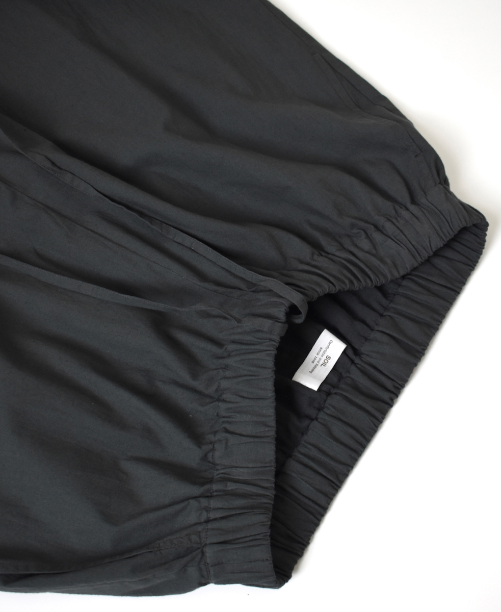 NSL25546(パンツ) 40s POPLIN PLAIN HEM PLEATS EASY PANTS