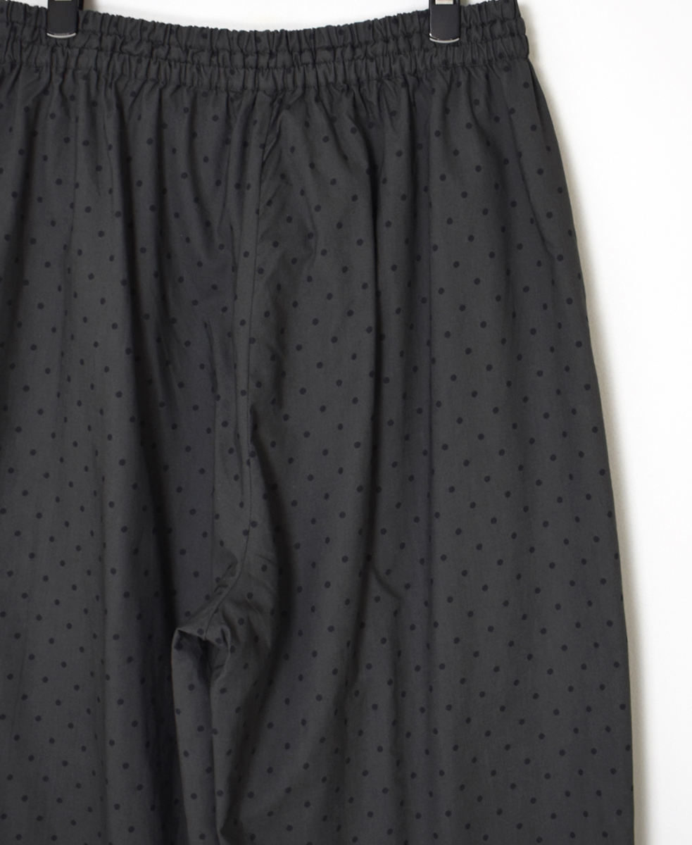 NSL25536(パンツ) 40s POPLIN DOT PRINT WIDE EASY PANTS