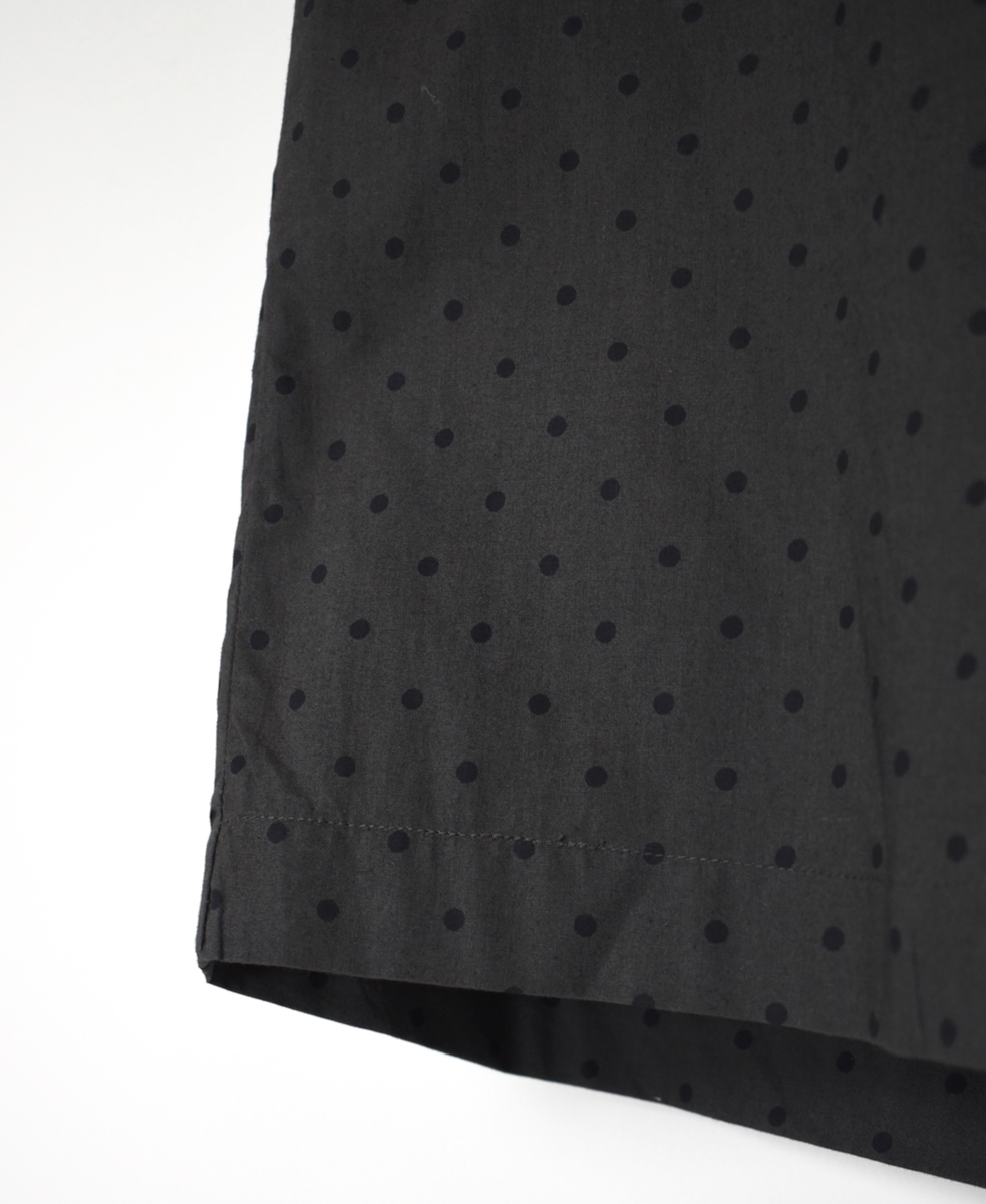 NSL25536(パンツ) 40s POPLIN DOT PRINT WIDE EASY PANTS
