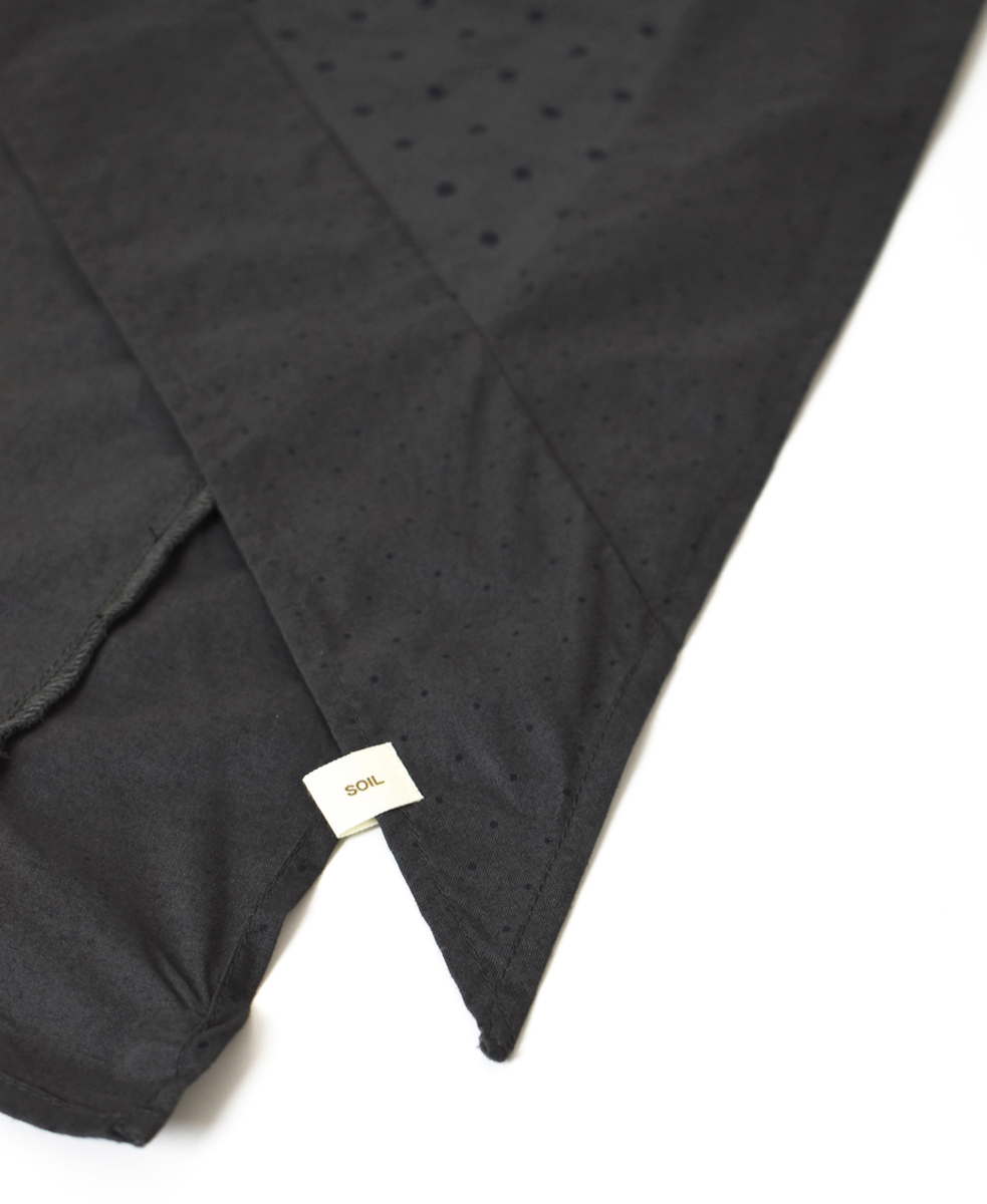 NSL25539(ストール) 40s POPLIN DOT PRINT TRIANGLE STOLE