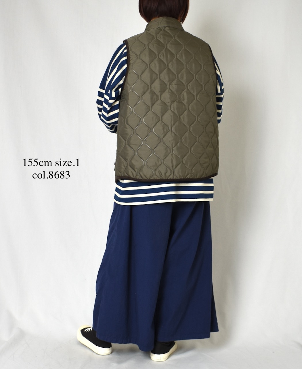 NAM9984PP (ベスト) POLY×POLY HEAT QUILT STAND COLLAR VEST