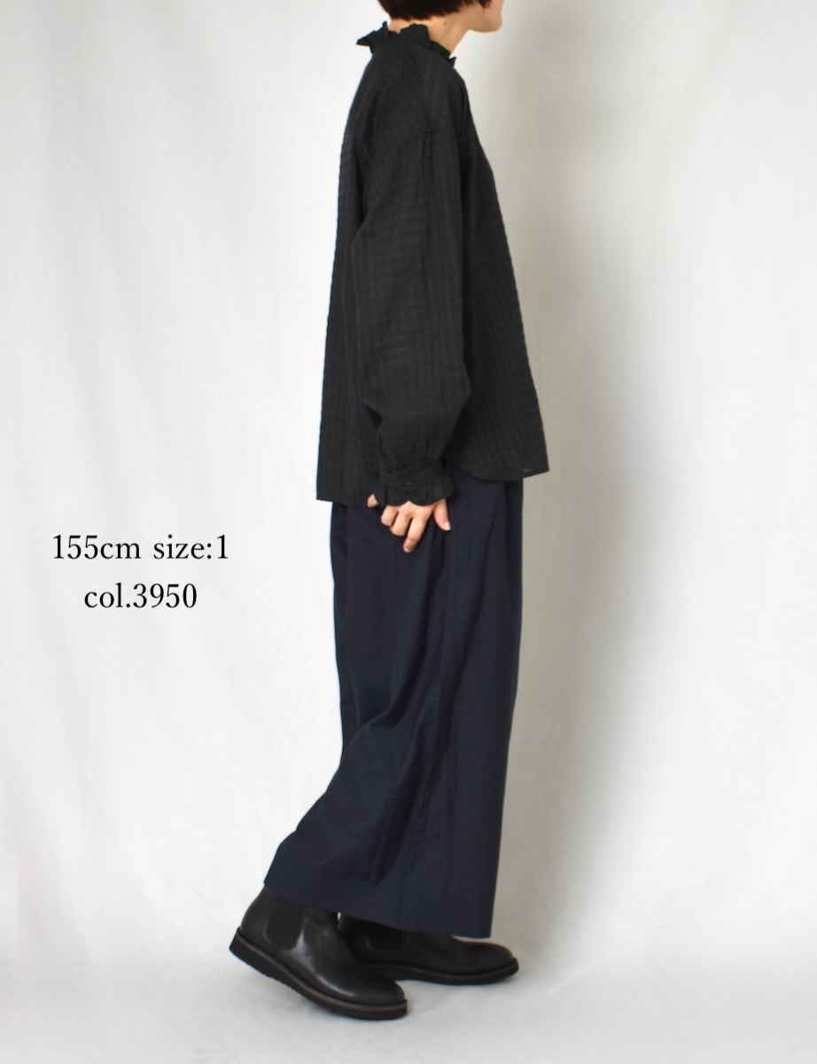 INMDS25745(パンツ) BANGALORE COTTON/SILK PLAIN EASY PANTS WITH LINING