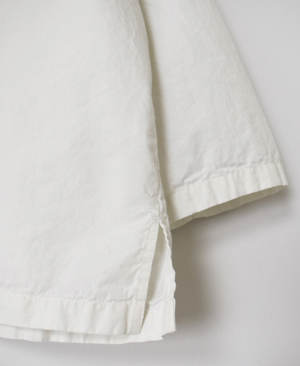INAM2553PD(シャツ) 40s POPLIN OVER DYE UTILITY SKIPPER SHIRTS