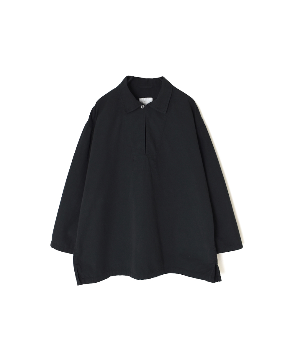 INAM2553PD(シャツ) 40s POPLIN OVER DYE UTILITY SKIPPER SHIRTS