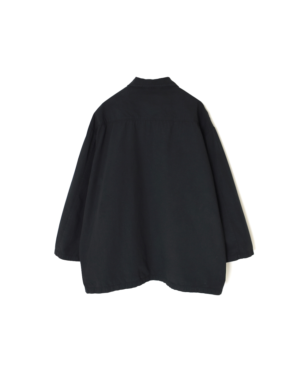 INAM2553PD(シャツ) 40s POPLIN OVER DYE UTILITY SKIPPER SHIRTS