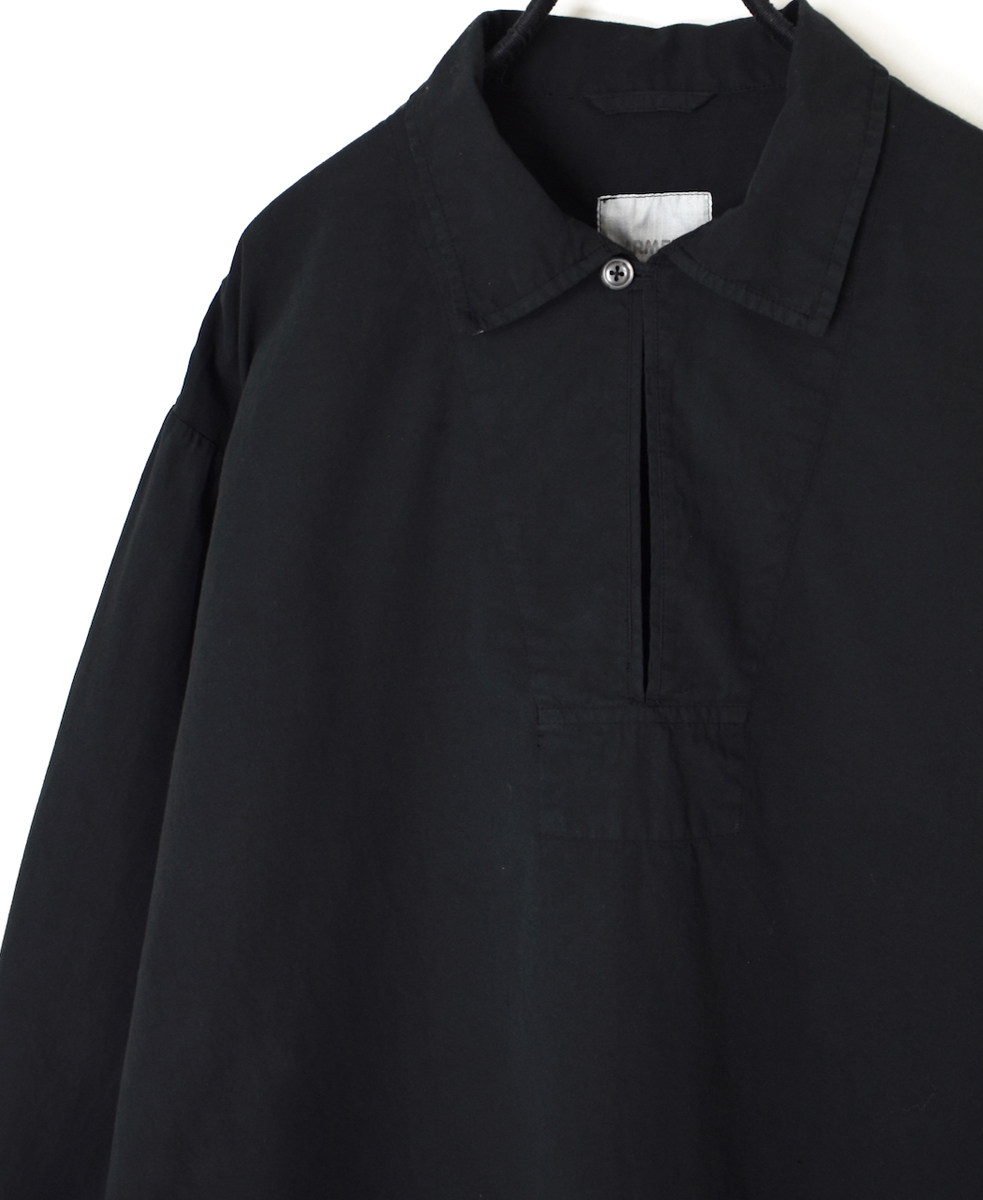 INAM2553PD(シャツ) 40s POPLIN OVER DYE UTILITY SKIPPER SHIRTS