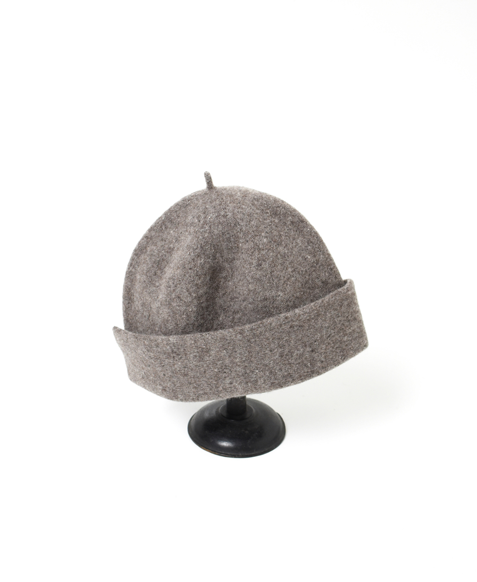 TNMDS1751 (帽子) TURN BACK FELT HAT