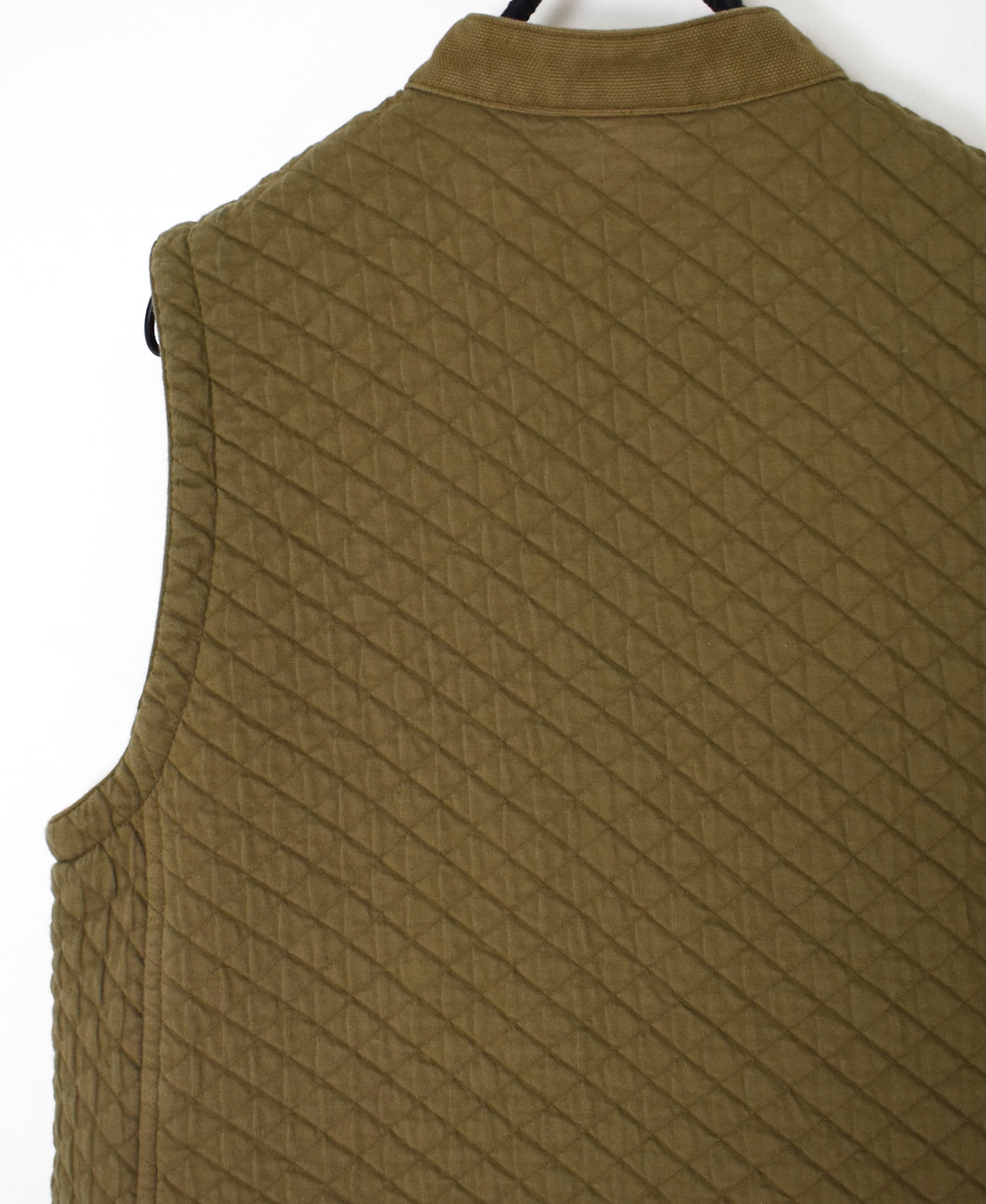 NAM2571P (ベスト) COTTON QUILT VEST