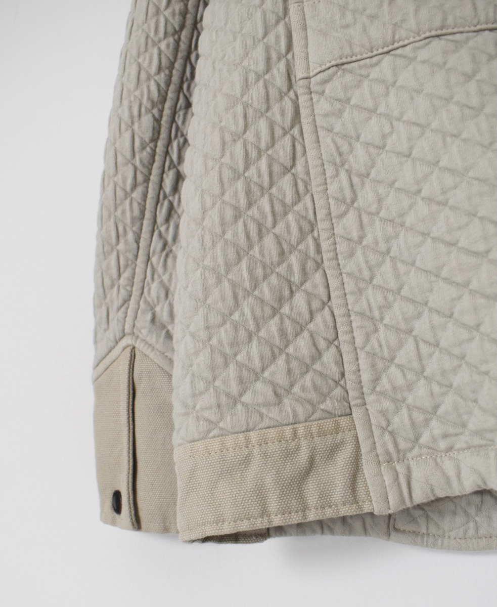 NAM0555P(ジャケット) COTTON QUILT HOODED JACKET