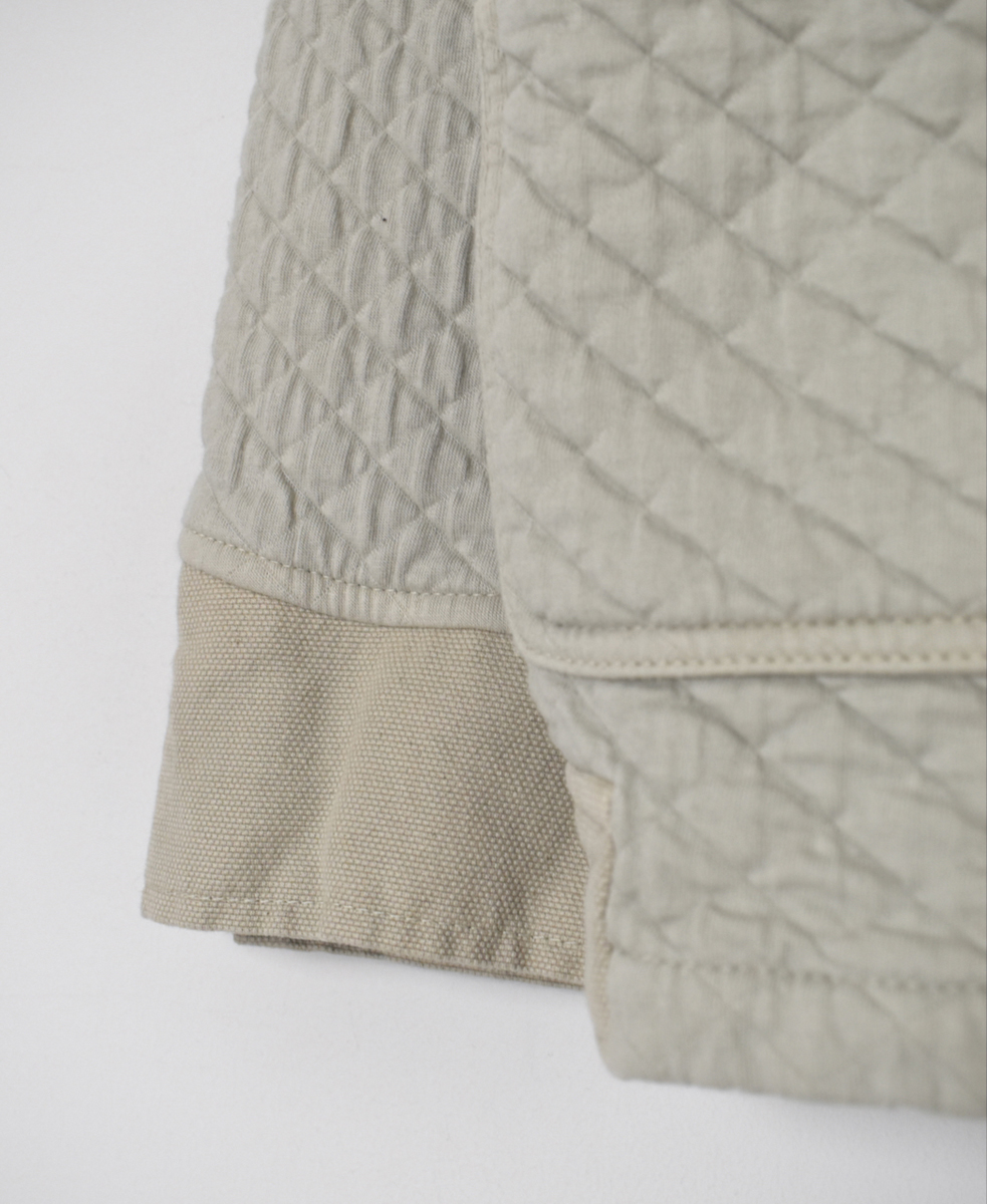 NAM0555P(ジャケット) COTTON QUILT HOODED JACKET