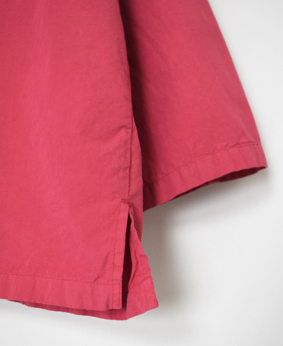 INAM2553PD(シャツ) 40s POPLIN OVER DYE UTILITY SKIPPER SHIRTS