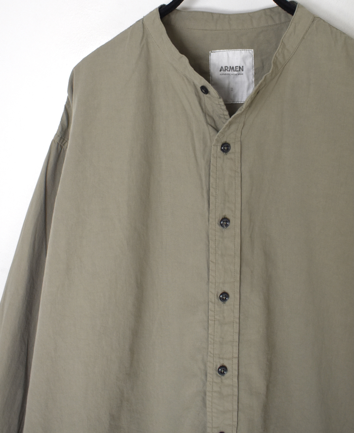 INAM2551PD(シャツ) 40s POPLIN OVER DYE UTILITY SHIRTS
