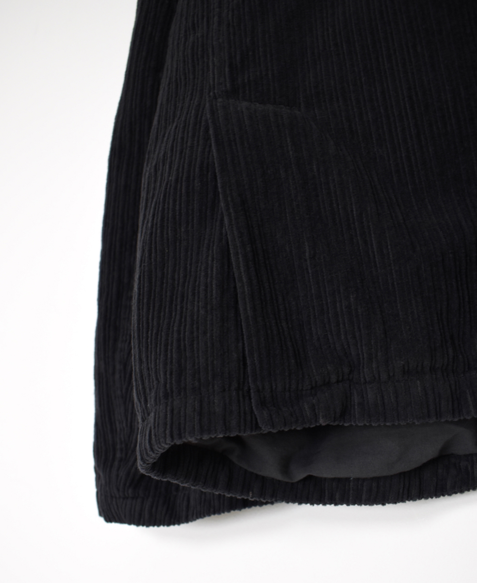 NVL2561D(ジャケット)WIDE&NARROW WALE CORDUROY(OVERDYE) 60'S ORGANIC CAMBRIC SIDE VENTS NO COLLAR JACKET