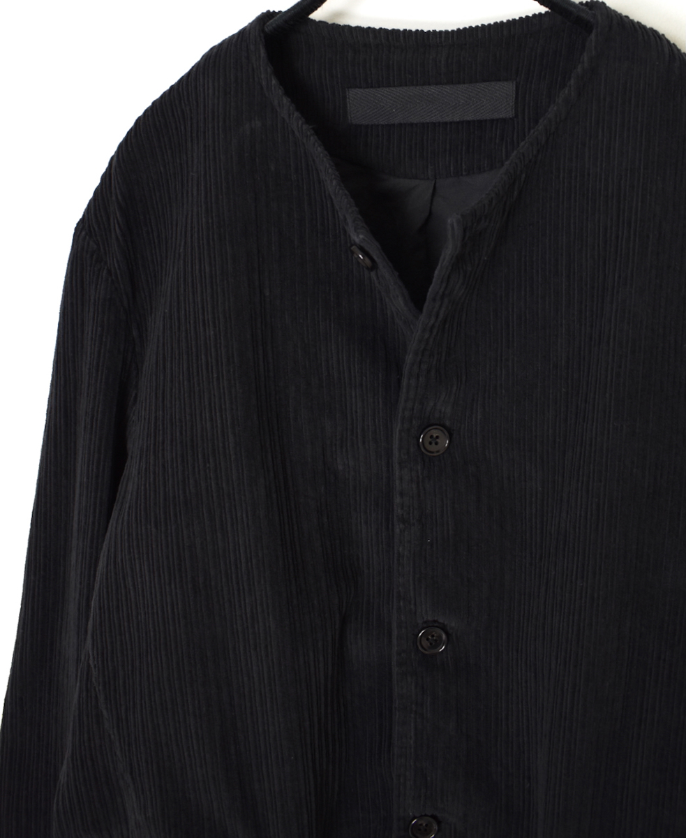 NVL2561D(ジャケット)WIDE&NARROW WALE CORDUROY(OVERDYE) 60'S ORGANIC CAMBRIC SIDE VENTS NO COLLAR JACKET