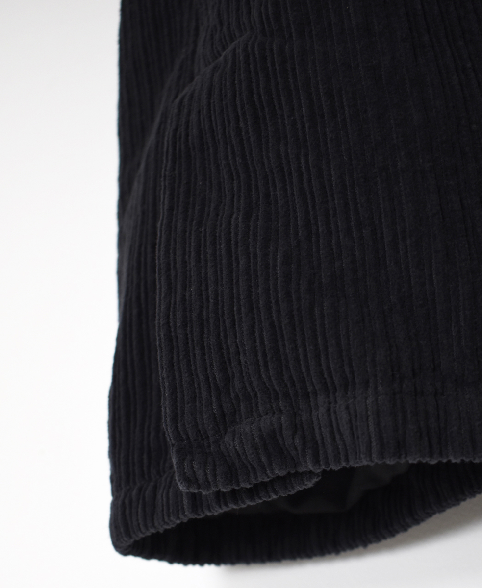 NVL2562D(ベスト)WIDE&NARROW WALE CORDUROY(OVERDYE) 60'S ORGANIC CAMBRIC NO COLLAR VEST