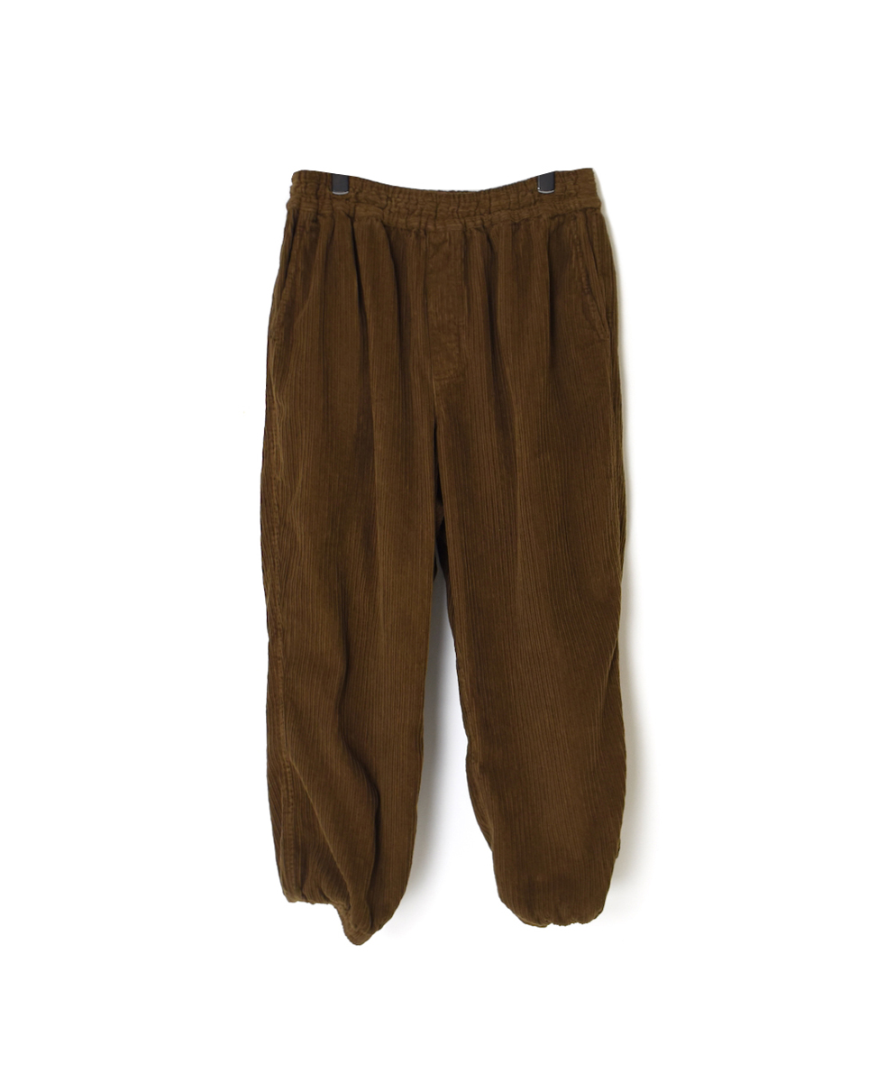 NVL2564D(パンツ)WIDE&NARROW WALE CORDUROY(OVERDYE) 60'S ORGANIC CAMBRIC EASY PANTS