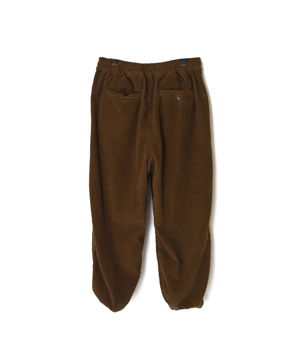 NVL2564D(パンツ)WIDE&NARROW WALE CORDUROY(OVERDYE) 60'S ORGANIC CAMBRIC EASY PANTS