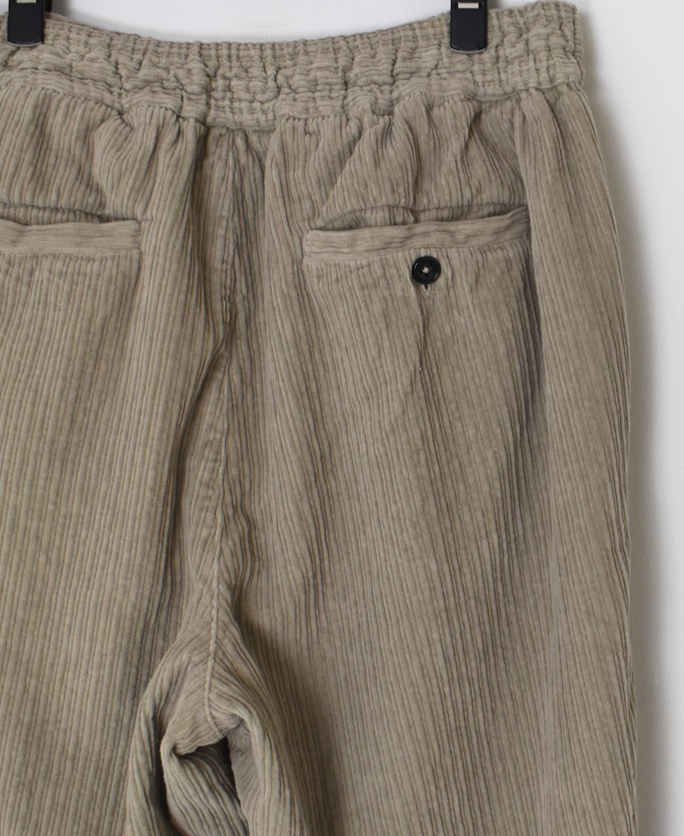 NVL2564D(パンツ)WIDE&NARROW WALE CORDUROY(OVERDYE) 60'S ORGANIC CAMBRIC EASY PANTS