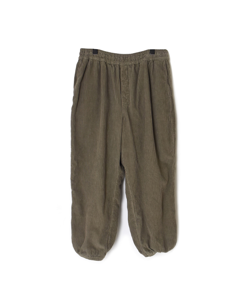 NVL2564D(パンツ)WIDE&NARROW WALE CORDUROY(OVERDYE) 60'S ORGANIC CAMBRIC EASY PANTS