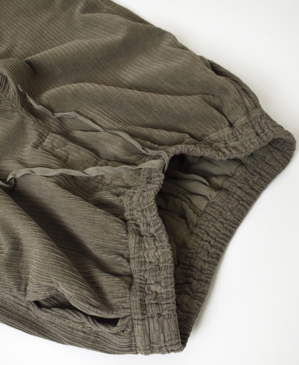 NVL2564D(パンツ)WIDE&NARROW WALE CORDUROY(OVERDYE) 60'S ORGANIC CAMBRIC EASY PANTS