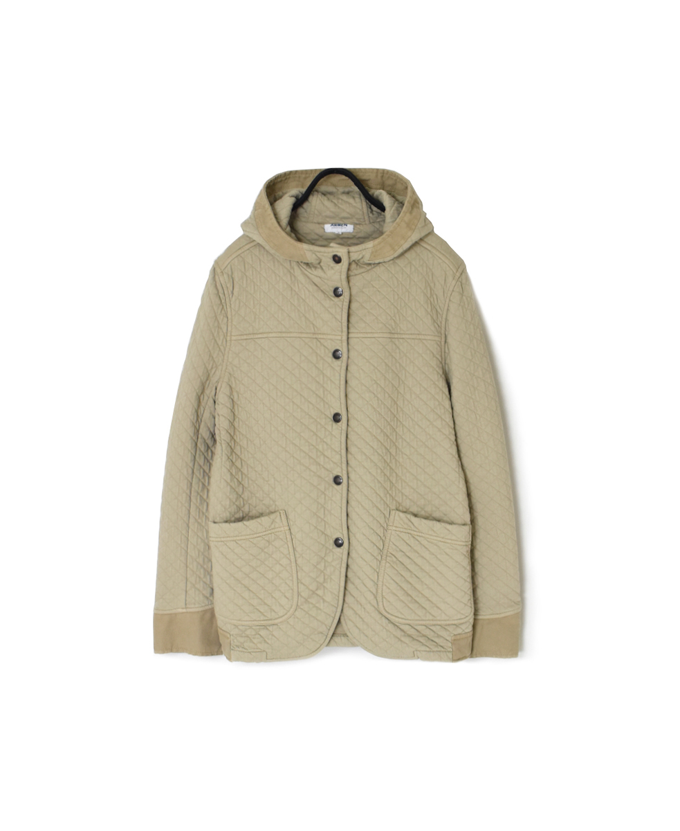 NAM0555P(ジャケット) COTTON QUILT HOODED JACKET