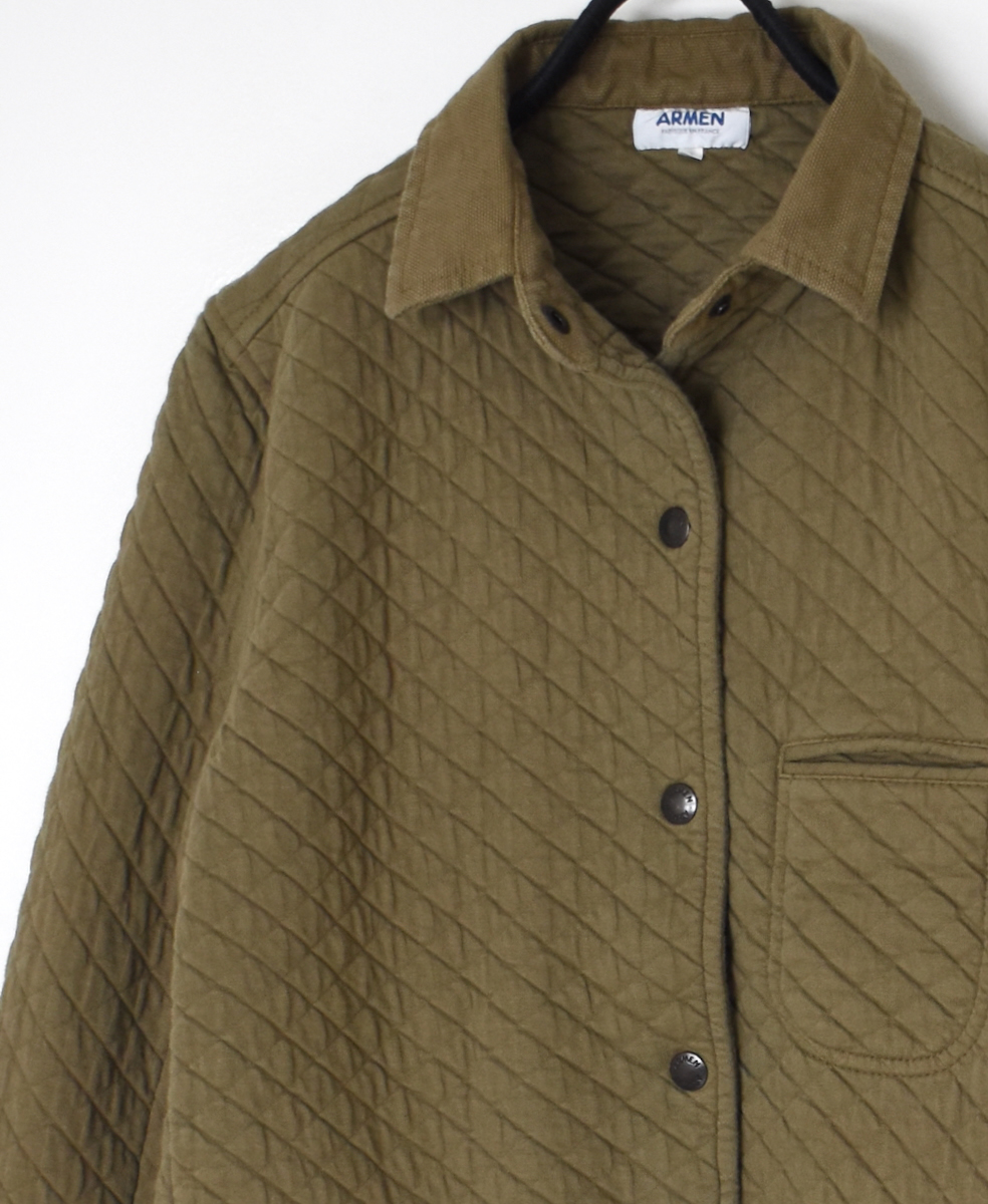 NAM0202BP(ジャケット) COTTON QUILT SHIRTS COLLAR JACKET