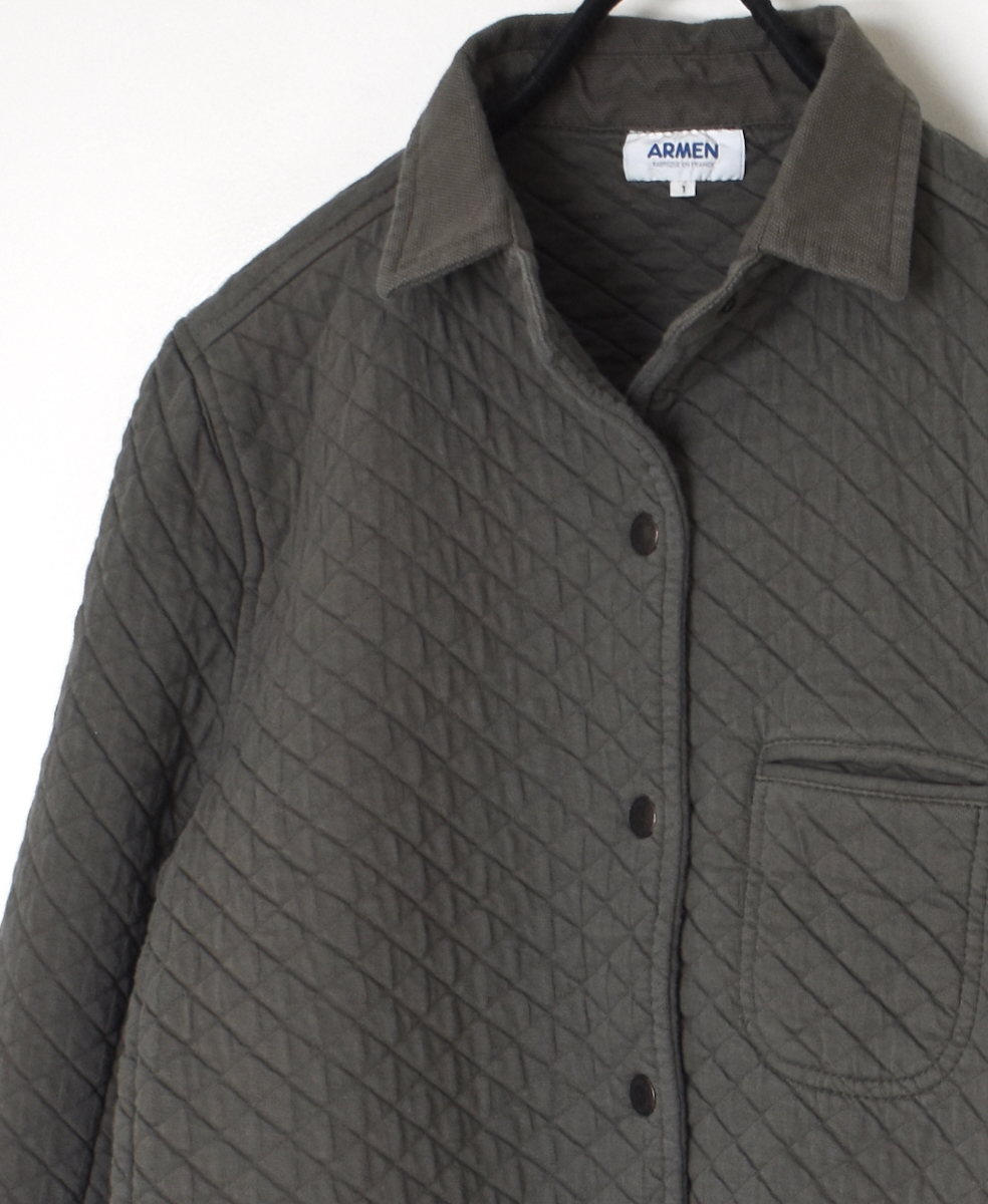 NAM0202BP(ジャケット) COTTON QUILT SHIRTS COLLAR JACKET