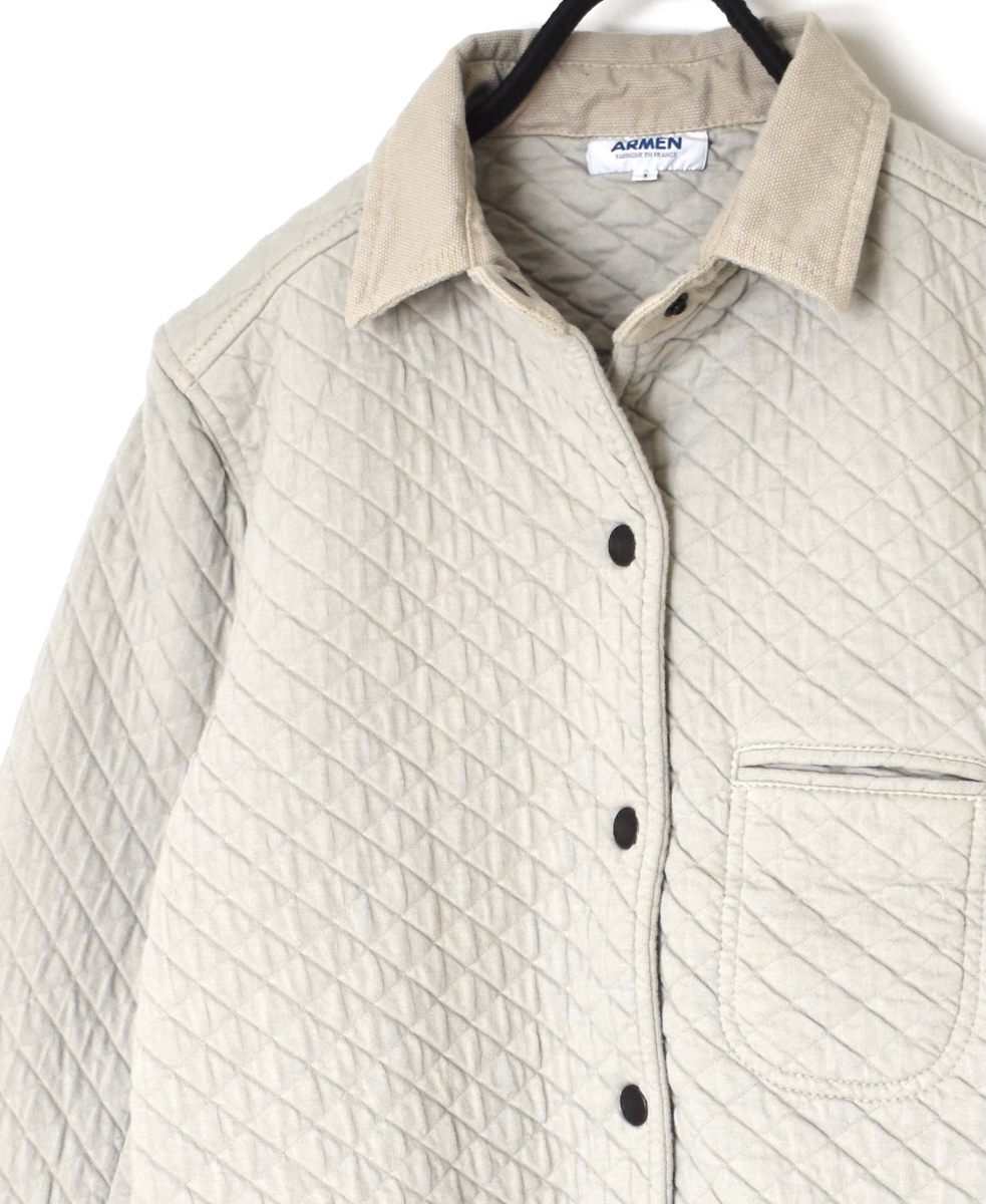 NAM0202BP(ジャケット) COTTON QUILT SHIRTS COLLAR JACKET