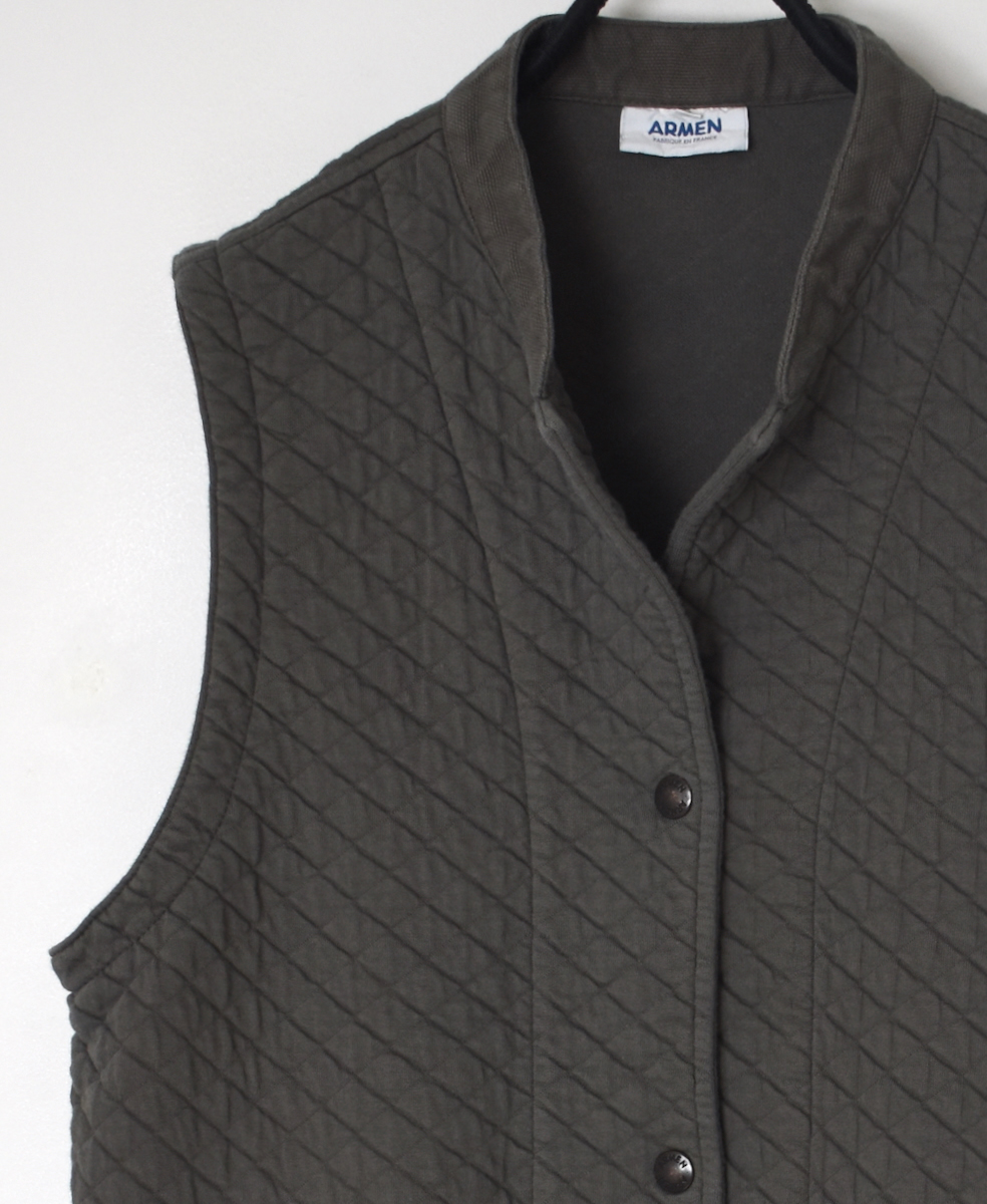 NAM2571P (ベスト) COTTON QUILT VEST