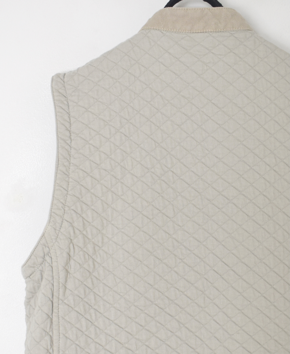 NAM2571P (ベスト) COTTON QUILT VEST