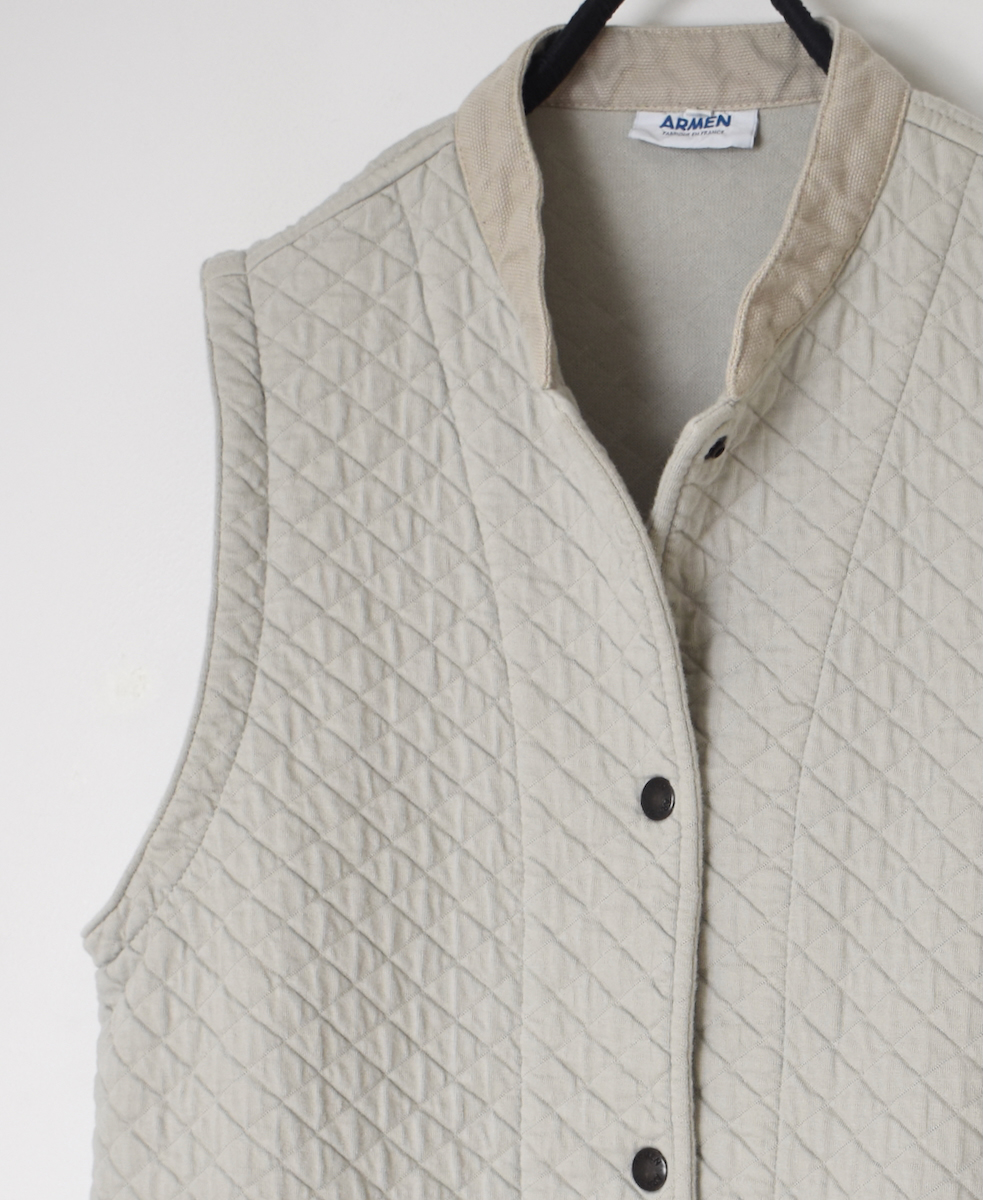 NAM2571P (ベスト) COTTON QUILT VEST