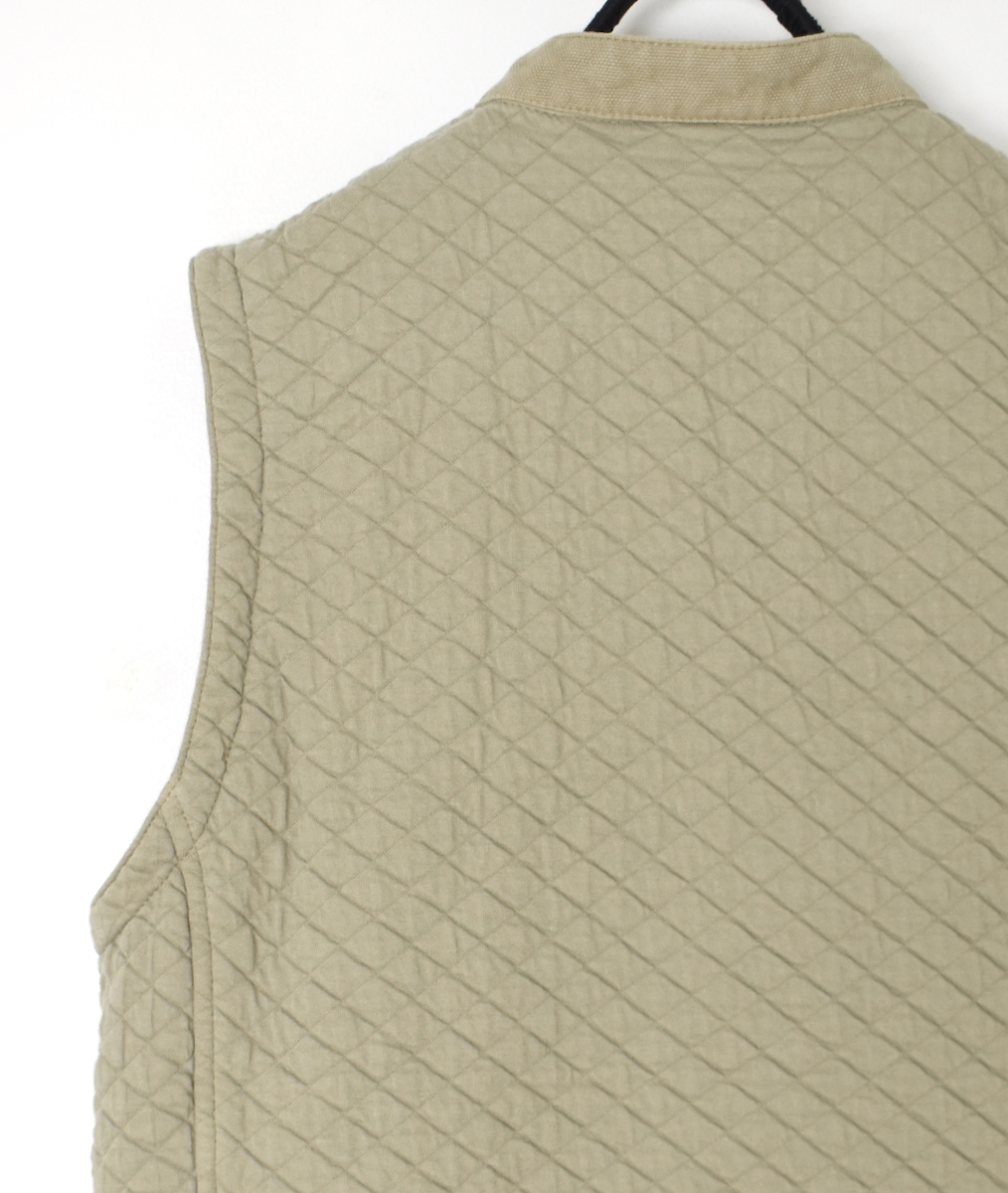 NAM2571P (ベスト) COTTON QUILT VEST
