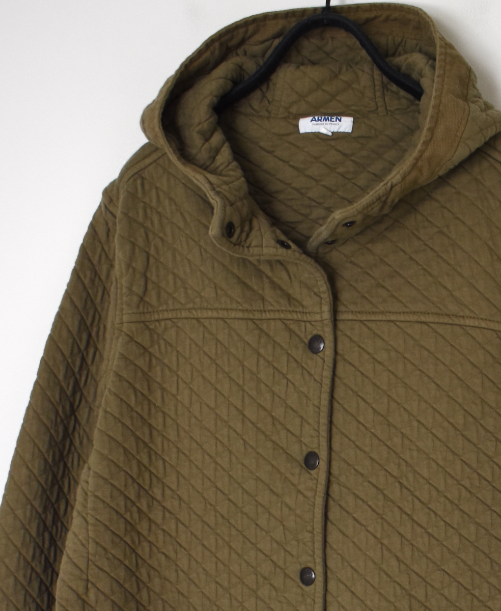 NAM0555P(ジャケット) COTTON QUILT HOODED JACKET