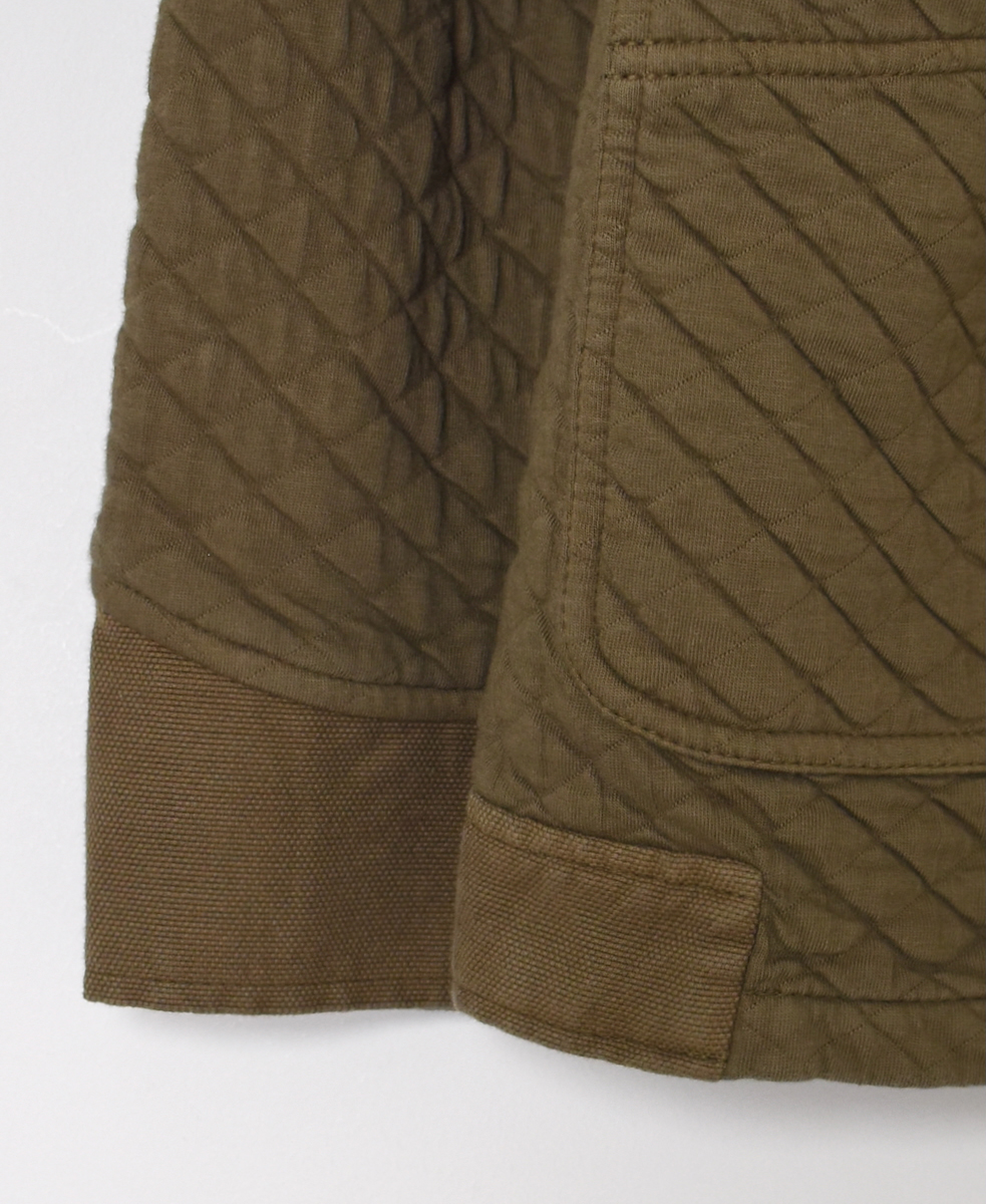 NAM0555P(ジャケット) COTTON QUILT HOODED JACKET