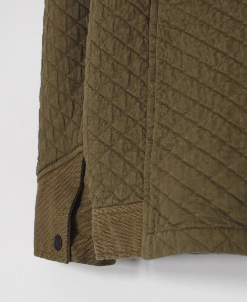 NAM0555P(ジャケット) COTTON QUILT HOODED JACKET