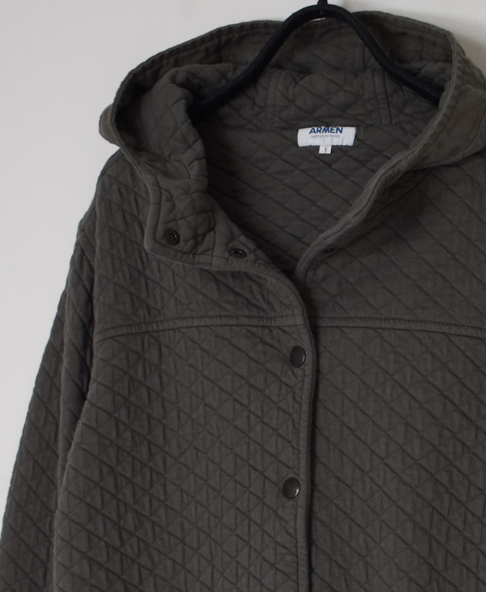 NAM0555P(ジャケット) COTTON QUILT HOODED JACKET