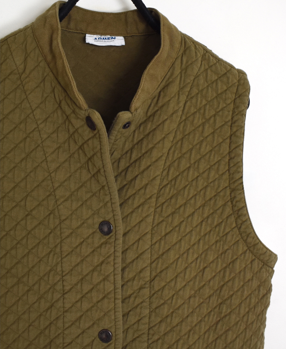 NAM2571P (ベスト) COTTON QUILT VEST