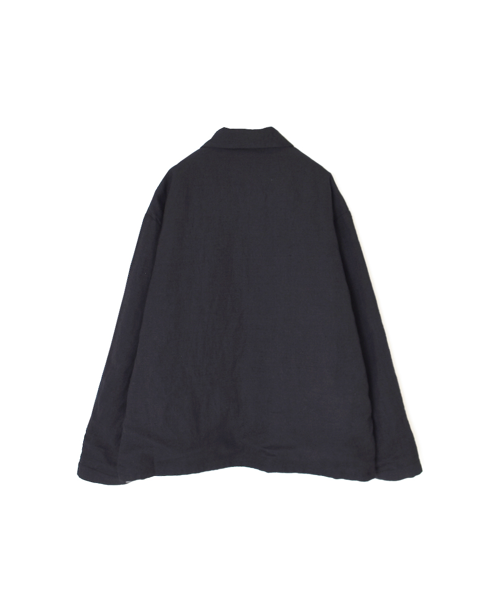 IMDSH2571(ジャケット) BOILED WOOL / LINEN PLAIN WORK JACKET
