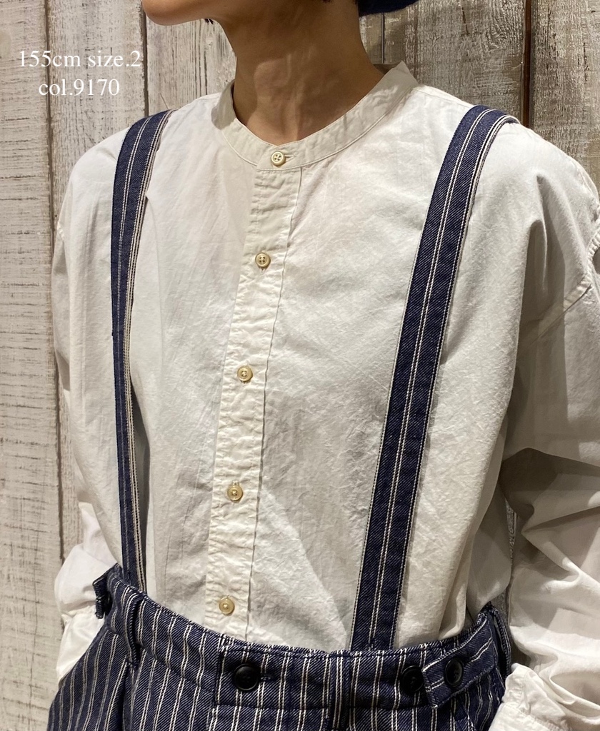 INAM2551PD(シャツ) 40s POPLIN OVER DYE UTILITY SHIRTS